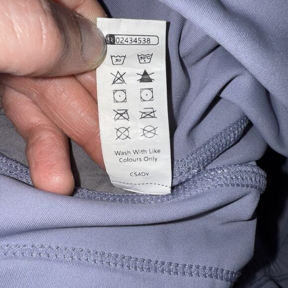 Halara Airy Softlyzero High Waist Drawstring Pocket BlueGray JoggersPants S Pet - Picture 9 of 16